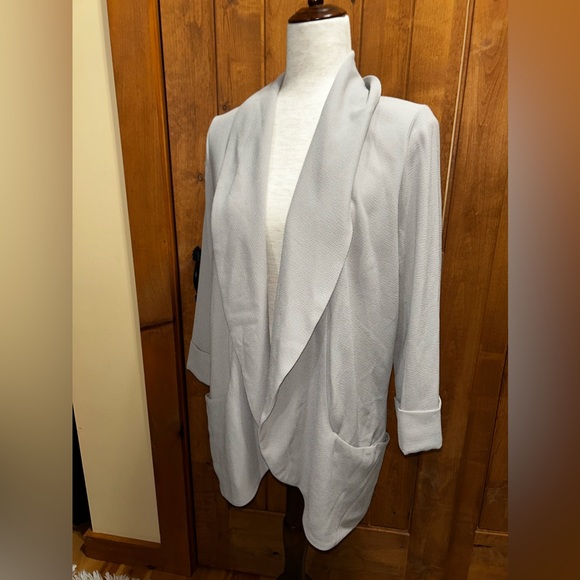 Aritzia Wilfred Dove Grey Chevalier Jacket - Picture 3 of 5